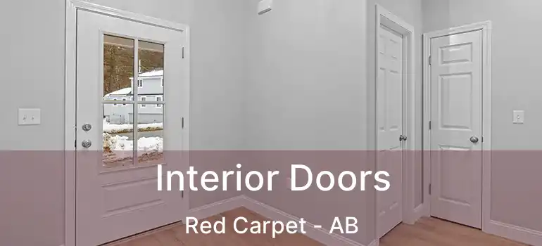  Interior Doors Red Carpet - AB