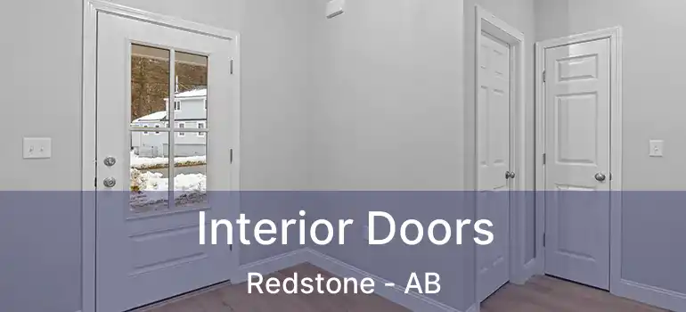  Interior Doors Redstone - AB