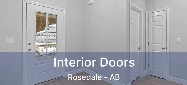  Interior Doors Rosedale - AB