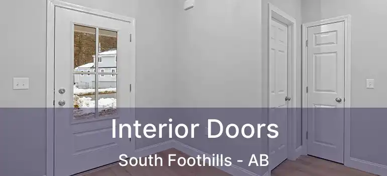  Interior Doors South Foothills - AB