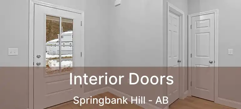  Interior Doors Springbank Hill - AB