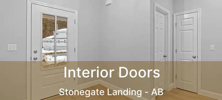  Interior Doors Stonegate Landing - AB