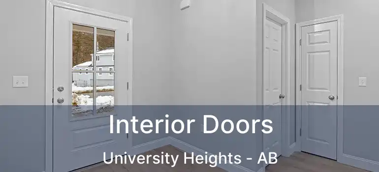  Interior Doors University Heights - AB
