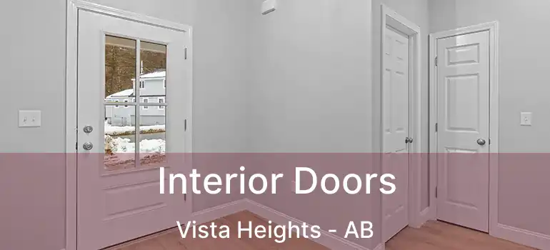  Interior Doors Vista Heights - AB