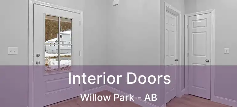  Interior Doors Willow Park - AB