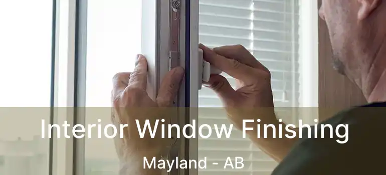  Interior Window Finishing Mayland - AB