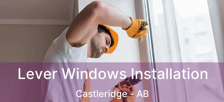  Lever Windows Installation Castleridge - AB