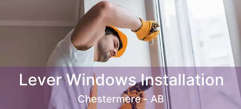  Lever Windows Installation Chestermere - AB