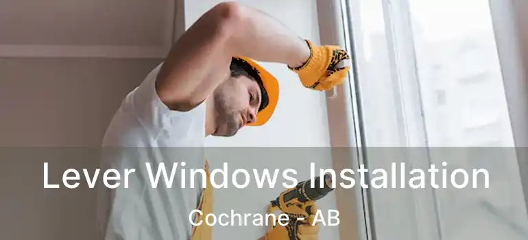  Lever Windows Installation Cochrane - AB