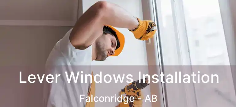  Lever Windows Installation Falconridge - AB