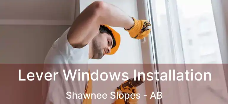  Lever Windows Installation Shawnee Slopes - AB