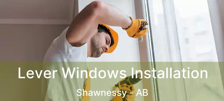  Lever Windows Installation Shawnessy - AB