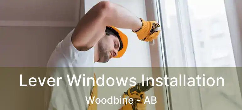  Lever Windows Installation Woodbine - AB