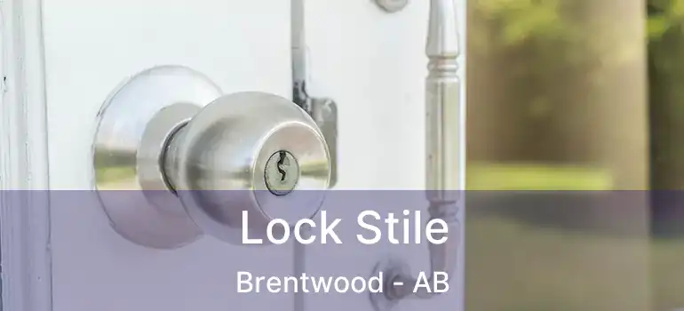  Lock Stile Brentwood - AB