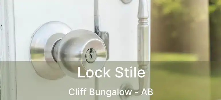 Lock Stile Cliff Bungalow - AB
