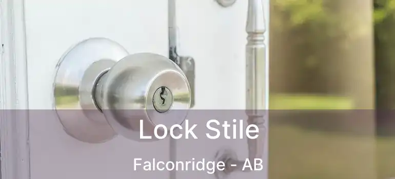  Lock Stile Falconridge - AB