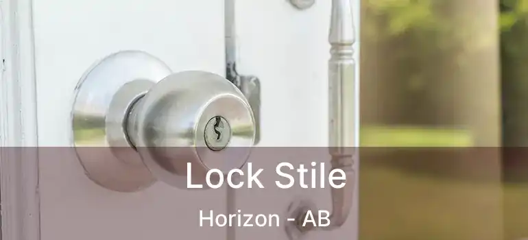  Lock Stile Horizon - AB