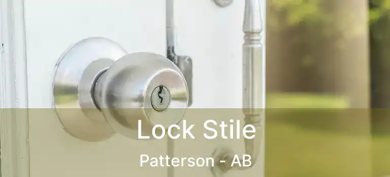  Lock Stile Patterson - AB