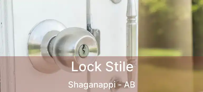  Lock Stile Shaganappi - AB