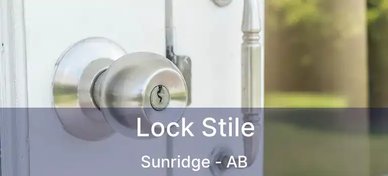  Lock Stile Sunridge - AB