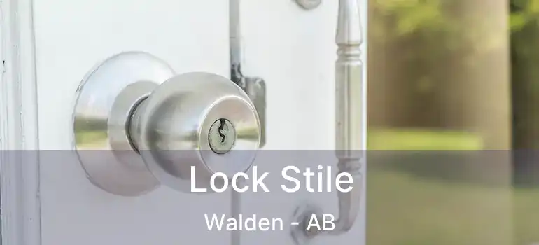  Lock Stile Walden - AB