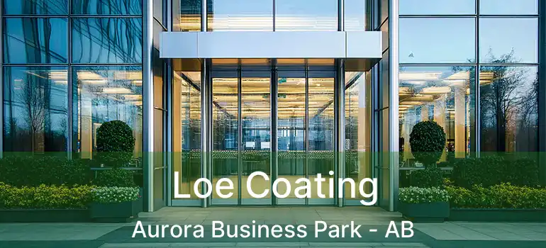  Loe Coating Aurora Business Park - AB
