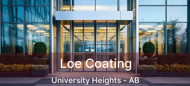  Loe Coating University Heights - AB