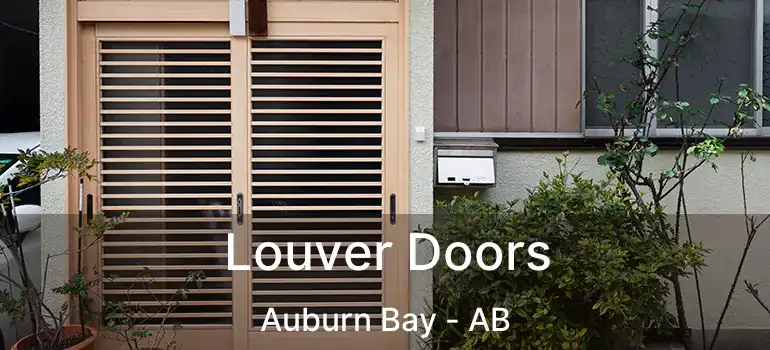  Louver Doors Auburn Bay - AB