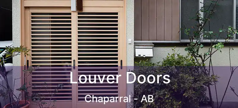  Louver Doors Chaparral - AB