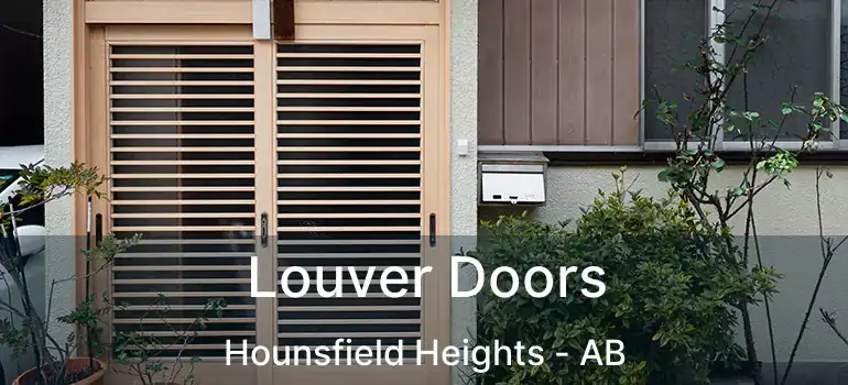  Louver Doors Hounsfield Heights - AB