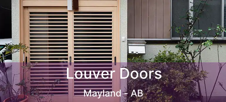  Louver Doors Mayland - AB