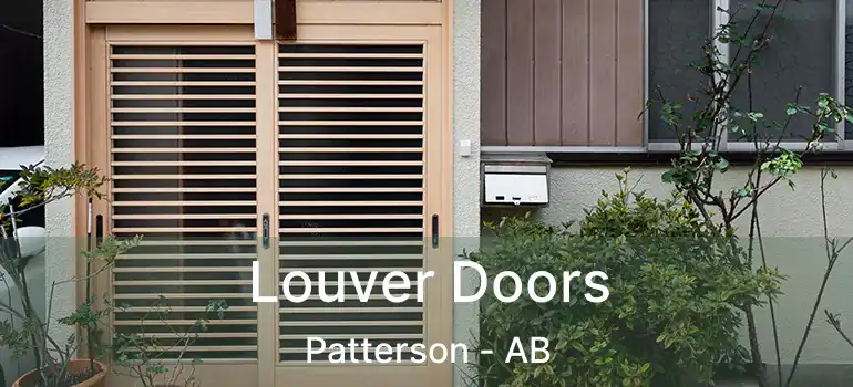  Louver Doors Patterson - AB