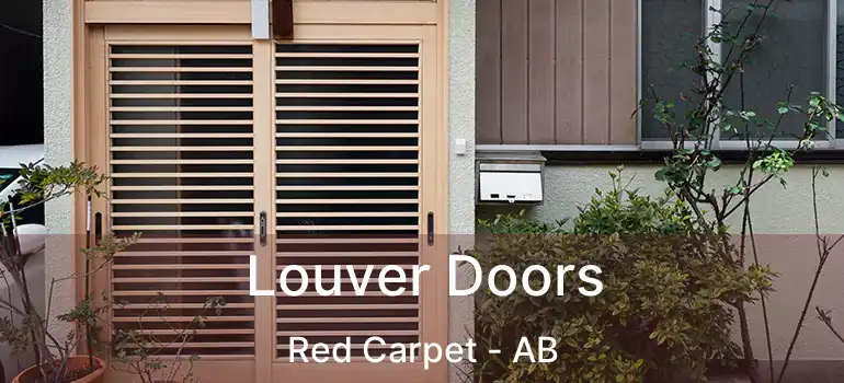  Louver Doors Red Carpet - AB