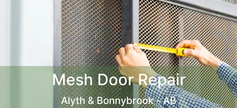  Mesh Door Repair Alyth & Bonnybrook - AB