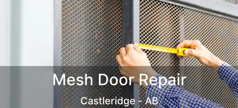  Mesh Door Repair Castleridge - AB