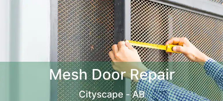  Mesh Door Repair Cityscape - AB