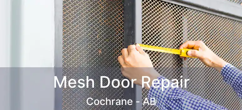  Mesh Door Repair Cochrane - AB
