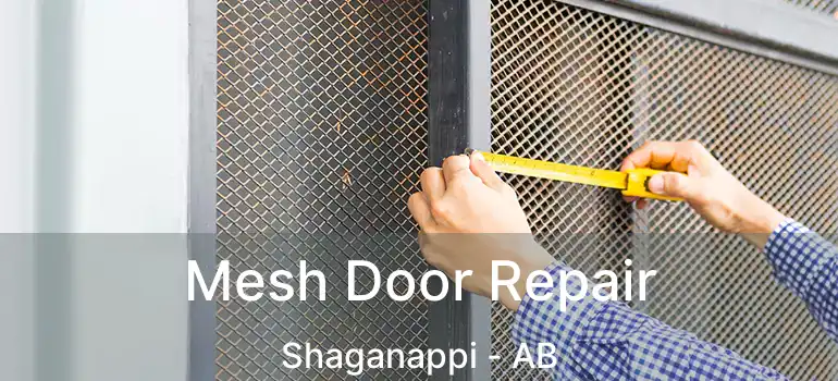  Mesh Door Repair Shaganappi - AB