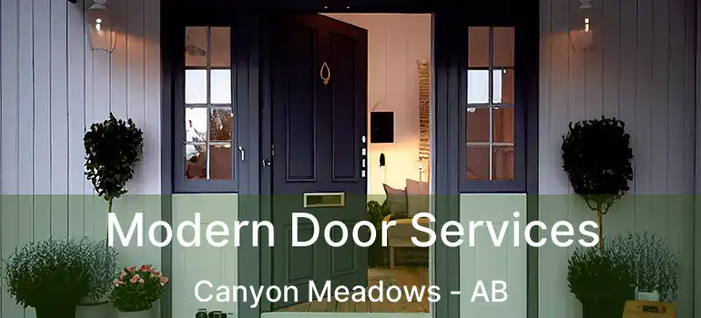  Modern Door Services Canyon Meadows - AB