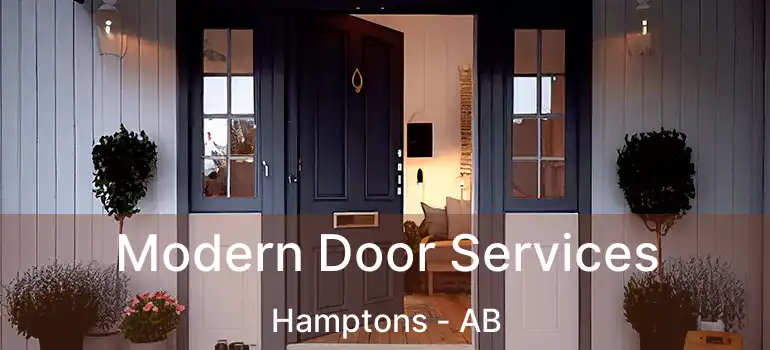  Modern Door Services Hamptons - AB