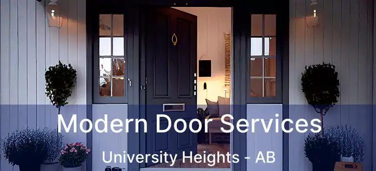  Modern Door Services University Heights - AB