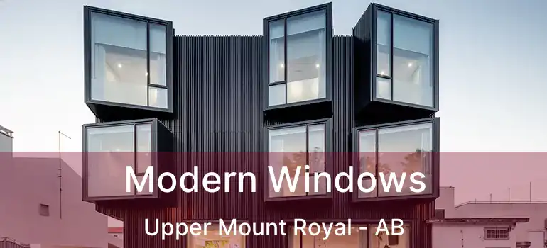  Modern Windows Upper Mount Royal - AB