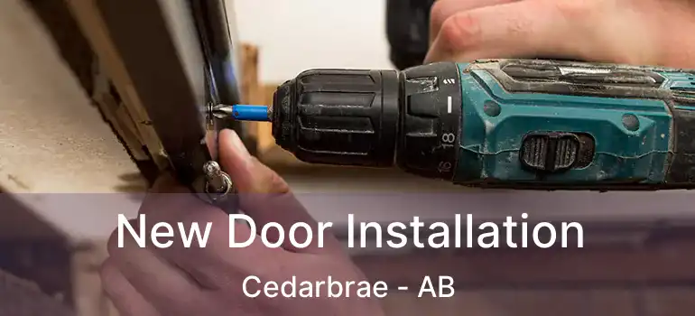  New Door Installation Cedarbrae - AB