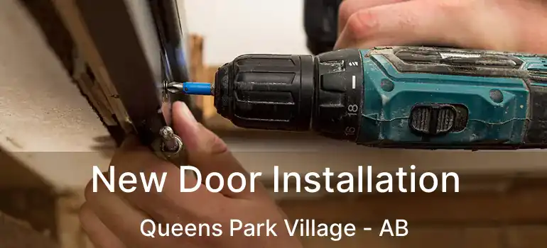  New Door Installation Queens Park Village - AB
