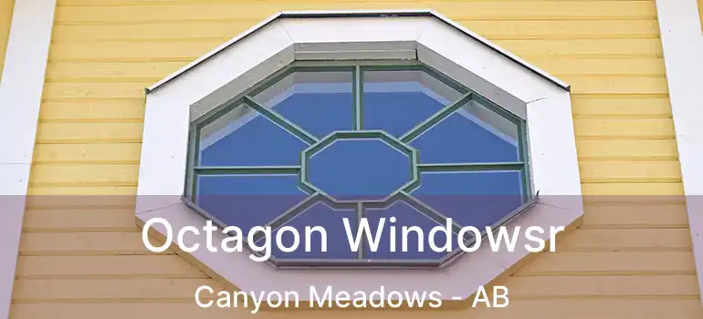 Octagon Windowsr Canyon Meadows - AB