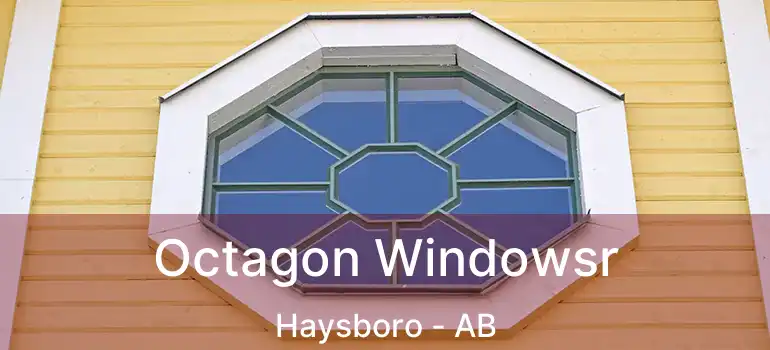  Octagon Windowsr Haysboro - AB