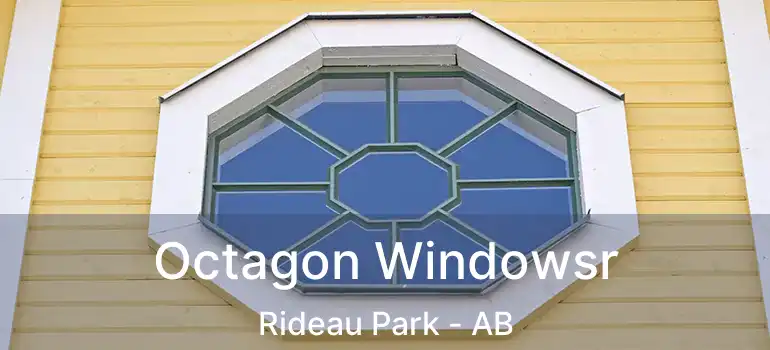  Octagon Windowsr Rideau Park - AB