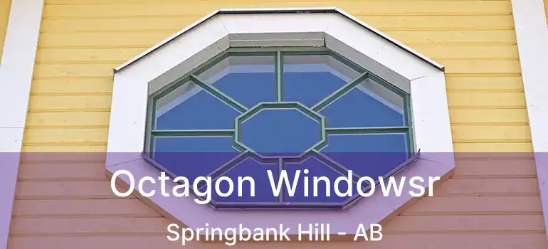  Octagon Windowsr Springbank Hill - AB