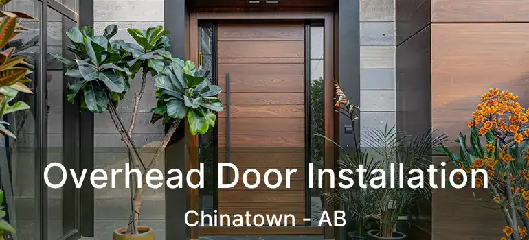  Overhead Door Installation Chinatown - AB
