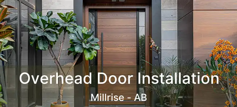 Overhead Door Installation Millrise - AB